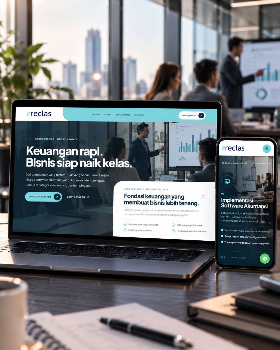 PT Reclas Consulting Indo - Company Profile Perusahaan