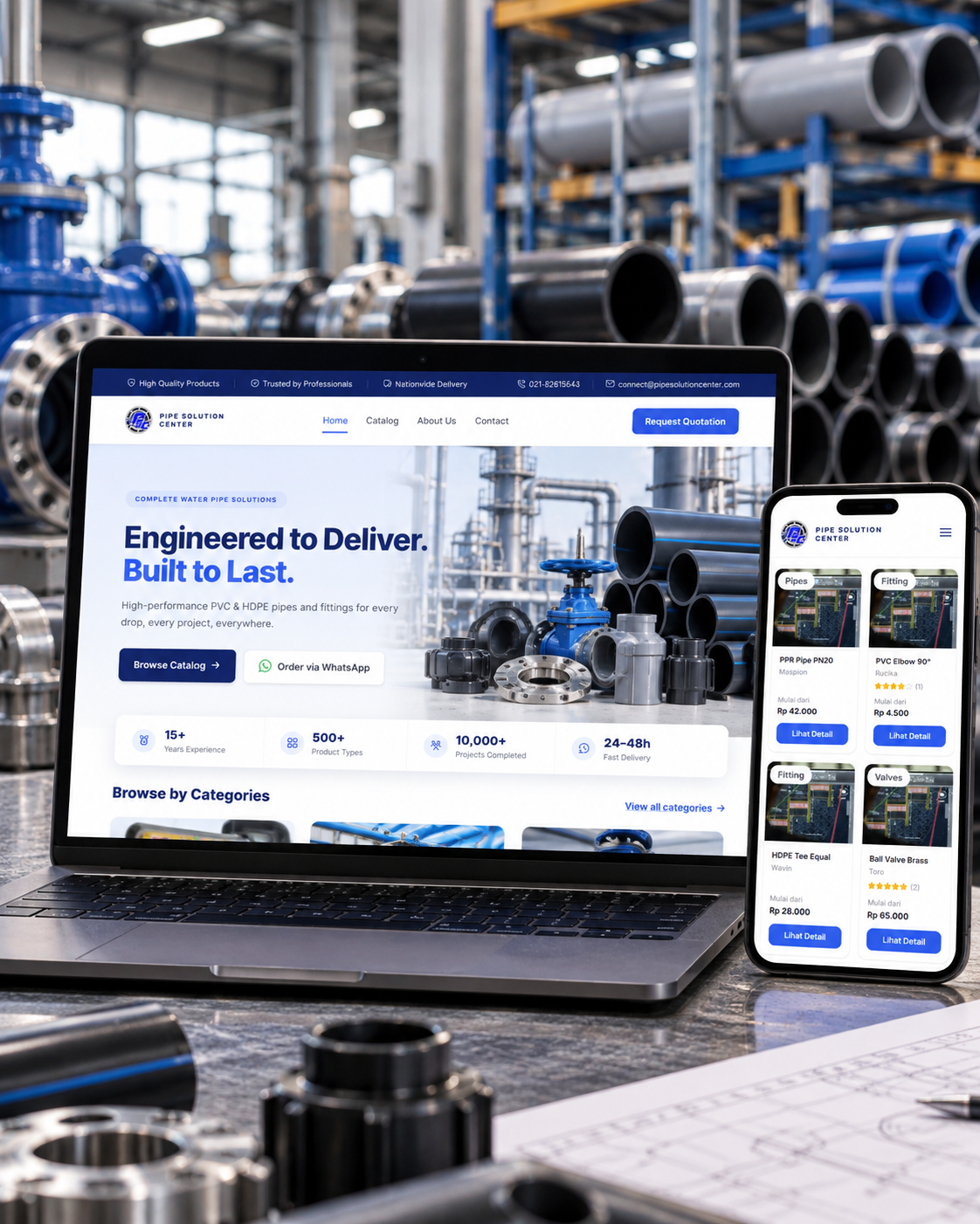 Pipe Solution Center - Catalogue Product Perusaaan