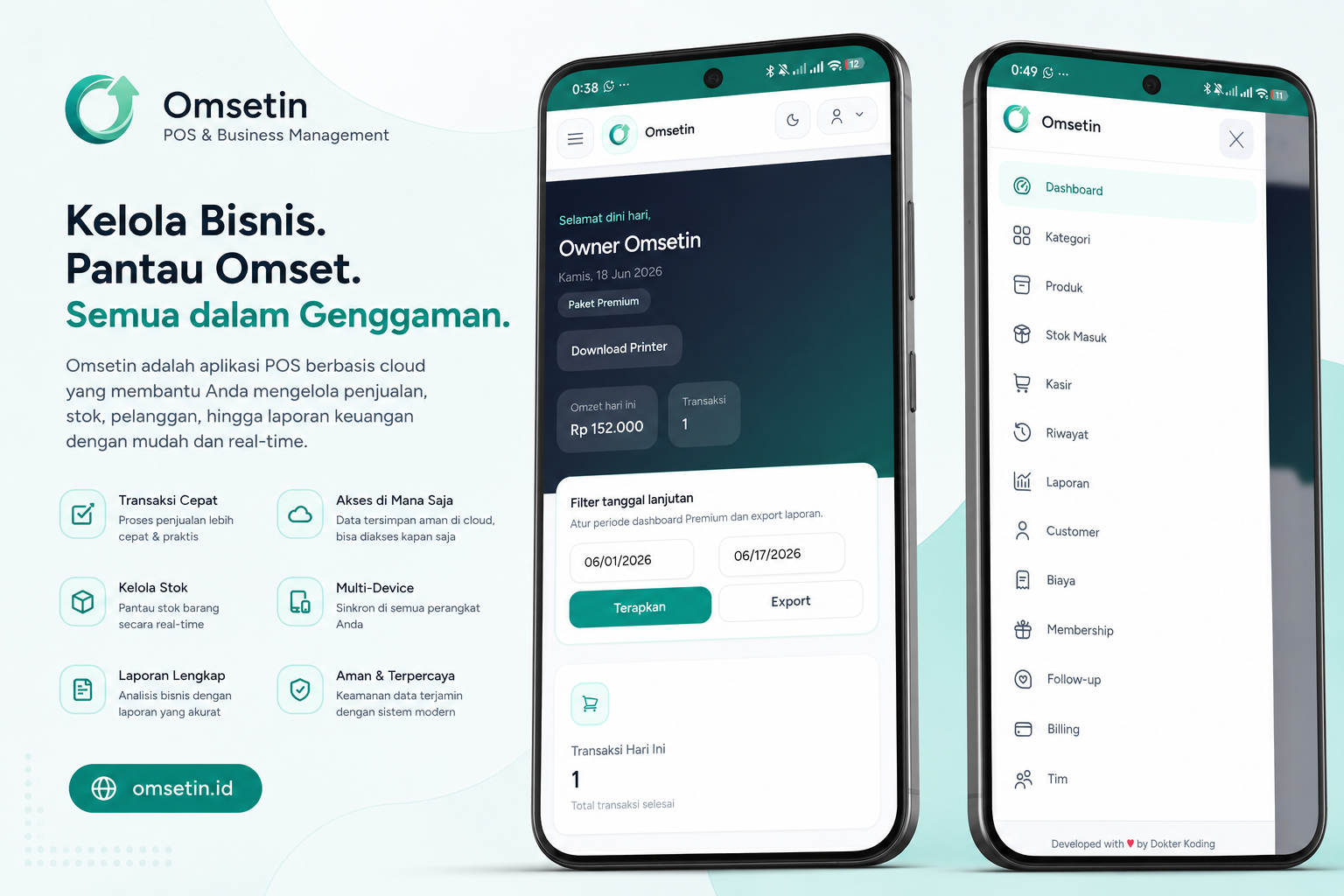 SaaS Software OMSETIN SaaS