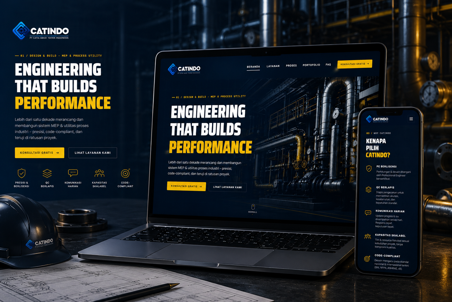 Website Company Profile CATINDO
